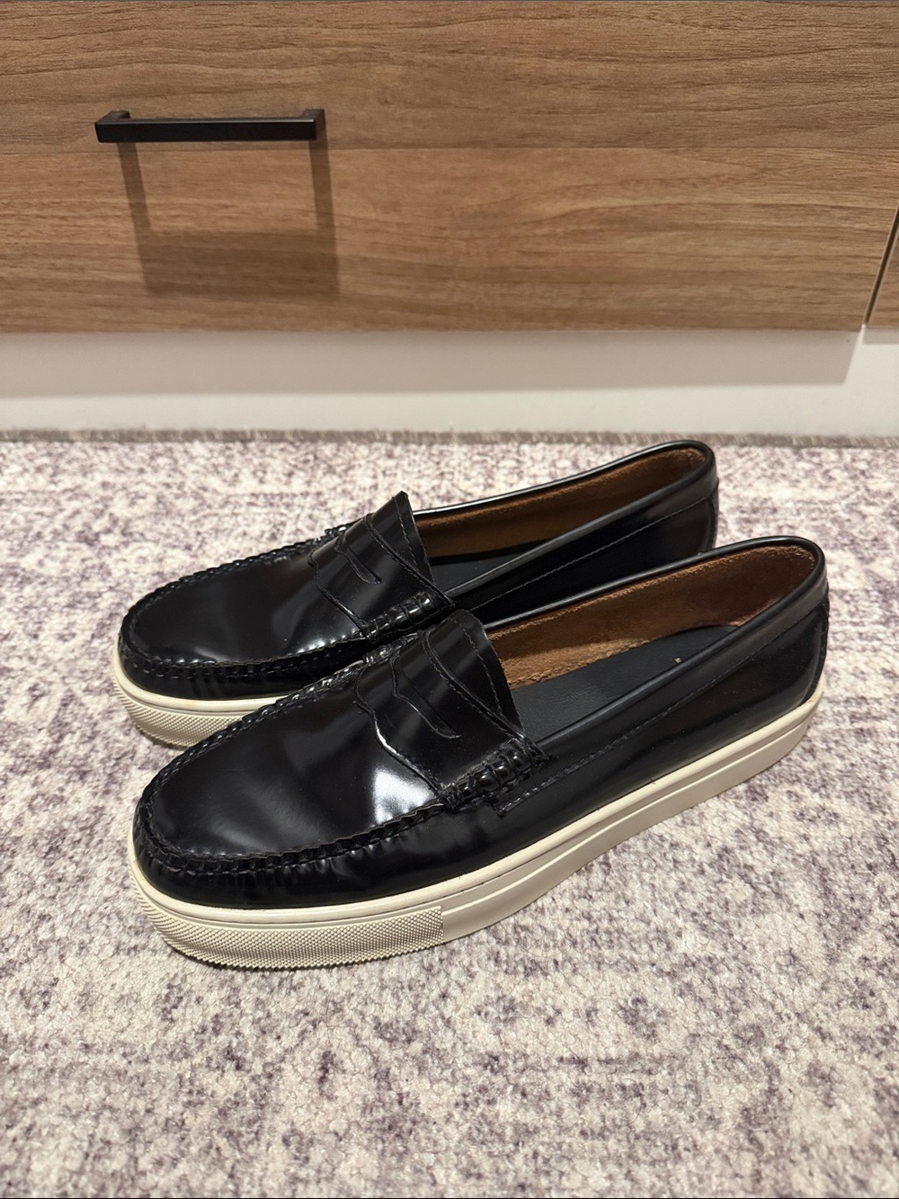 G.H. BASS & CO. WEEJUN CUP LEATHER PENNY LOAFER